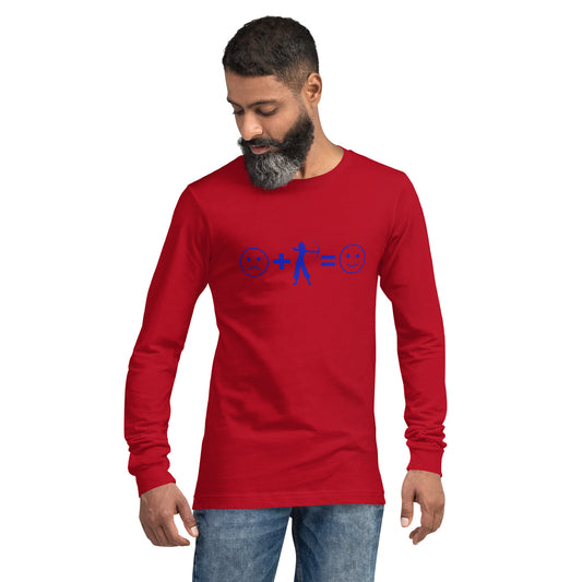 Archery Equals Happiness Unisex Long Sleeve Shirt