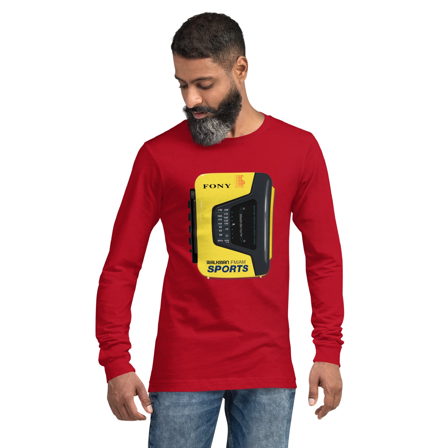 FONY Sports Walkman Unisex Long Sleeve Shirt