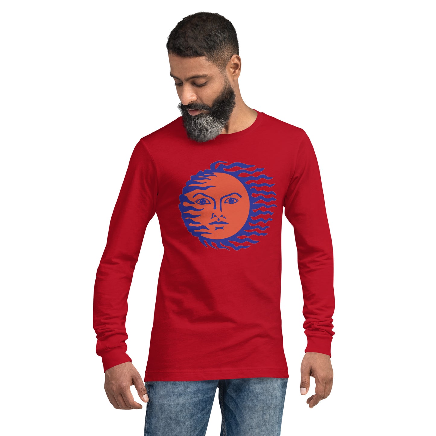 Fireball Sun Unisex Long Sleeve Shirt