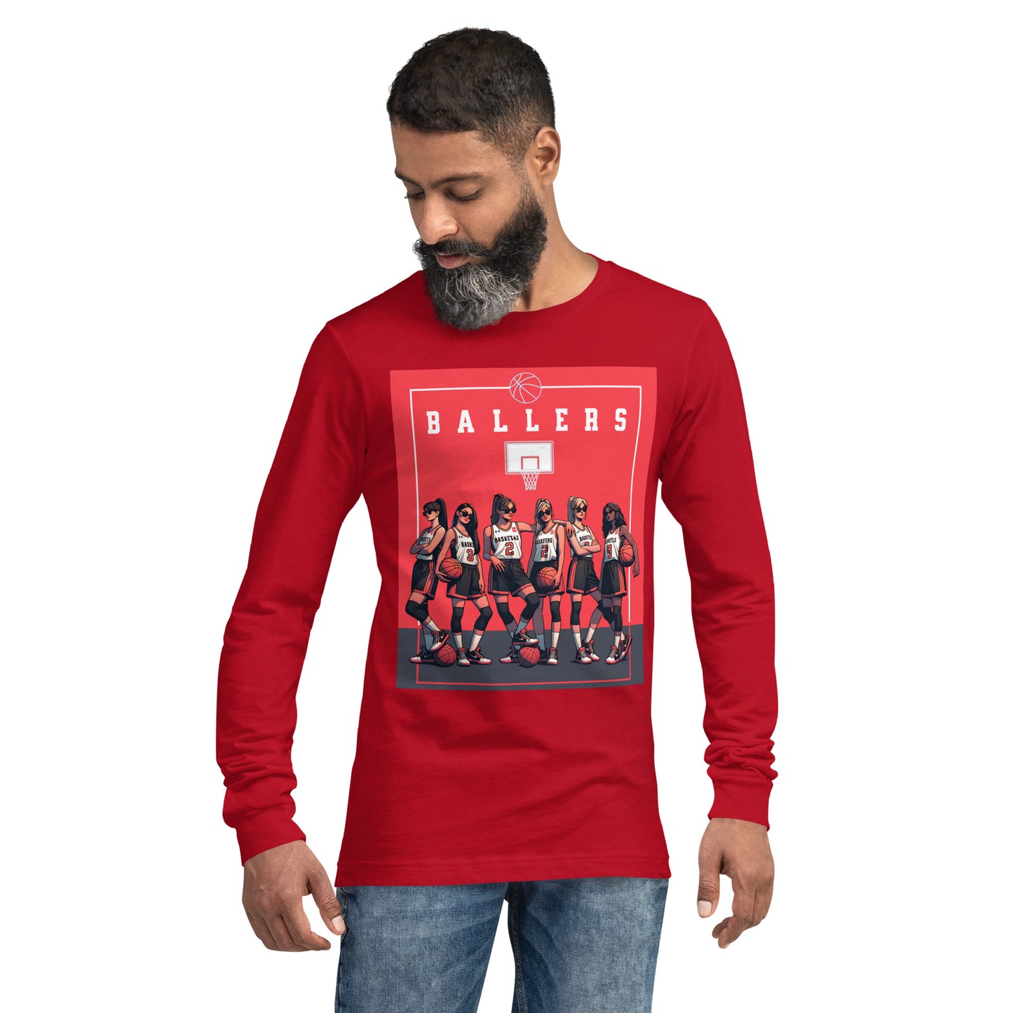 Basketball Ballers Unisex Long Sleeve Shirt