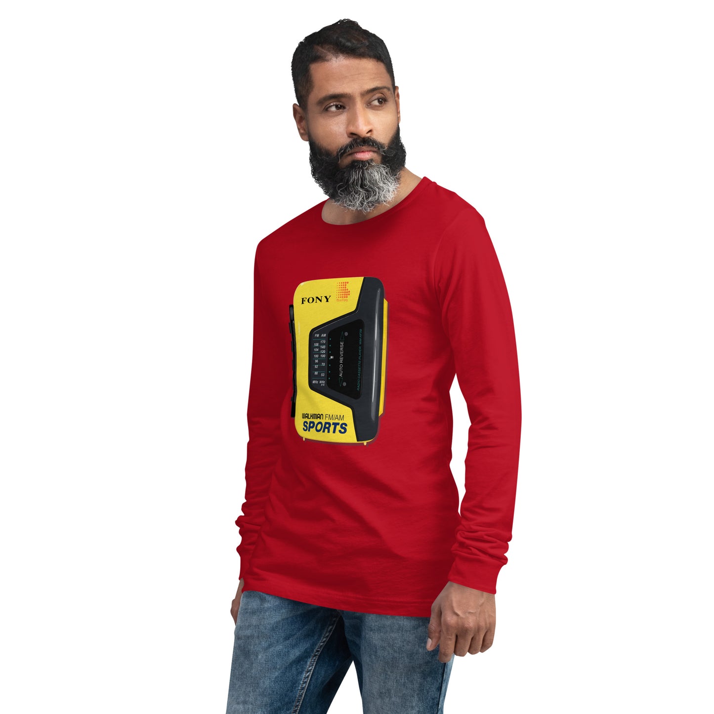 FONY Sports Walkman Unisex Long Sleeve Shirt