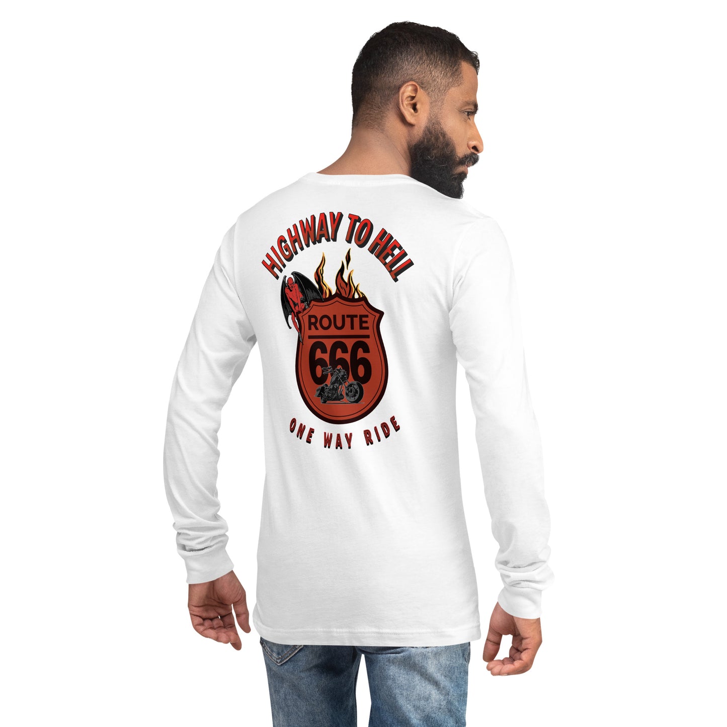 Highway to Hell Unisex Long Sleeve Shirt