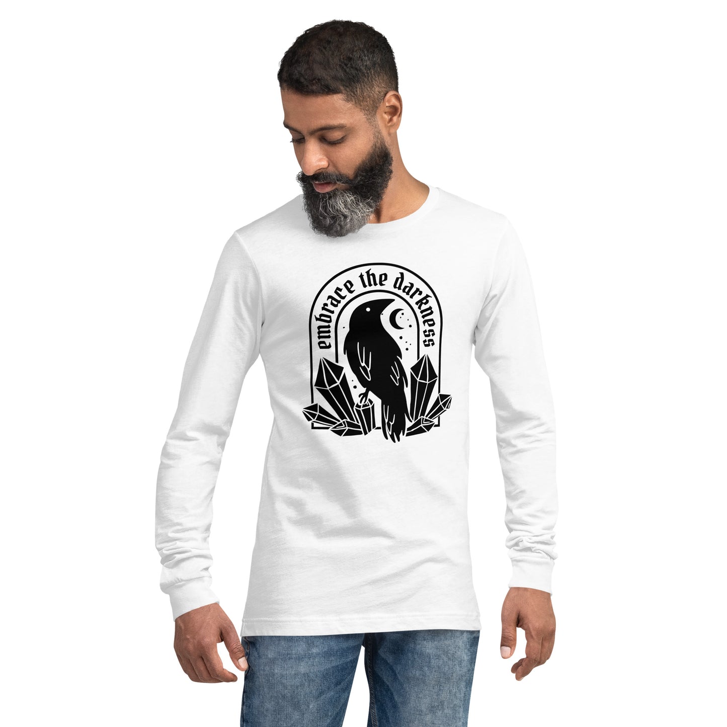 Embrace the Darkness Unisex Long Sleeve Shirt