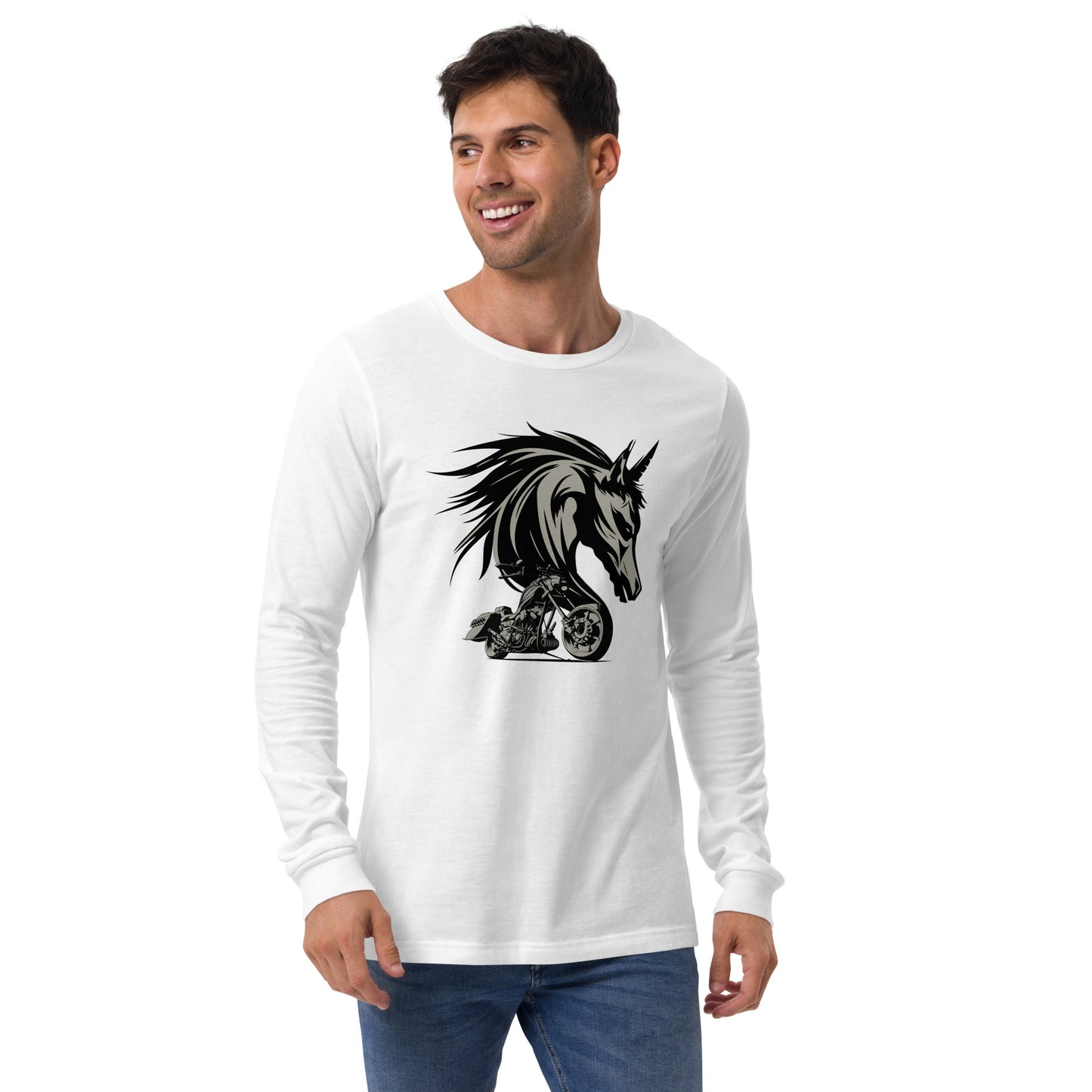 Spirit of a Steel Horse Unisex Long Sleeve Shirt