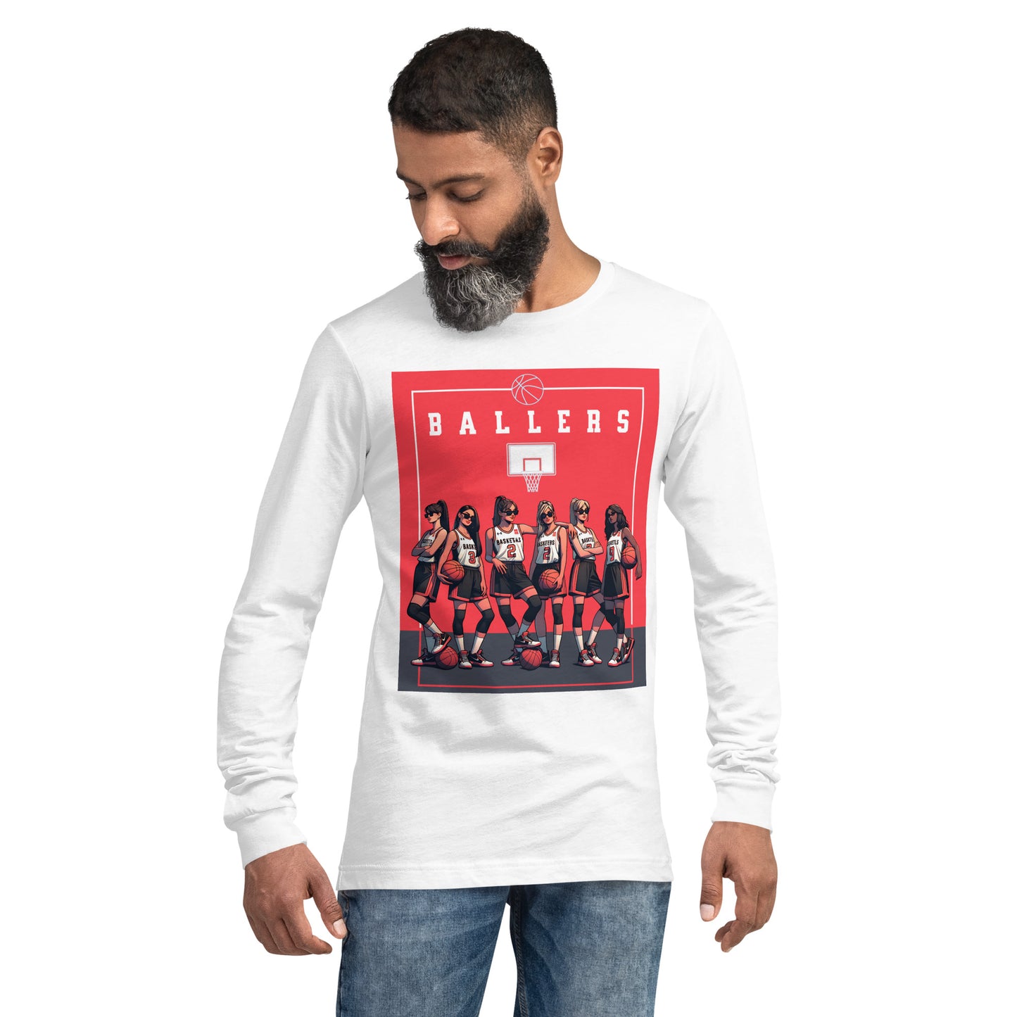 Basketball Ballers Unisex Long Sleeve Shirt