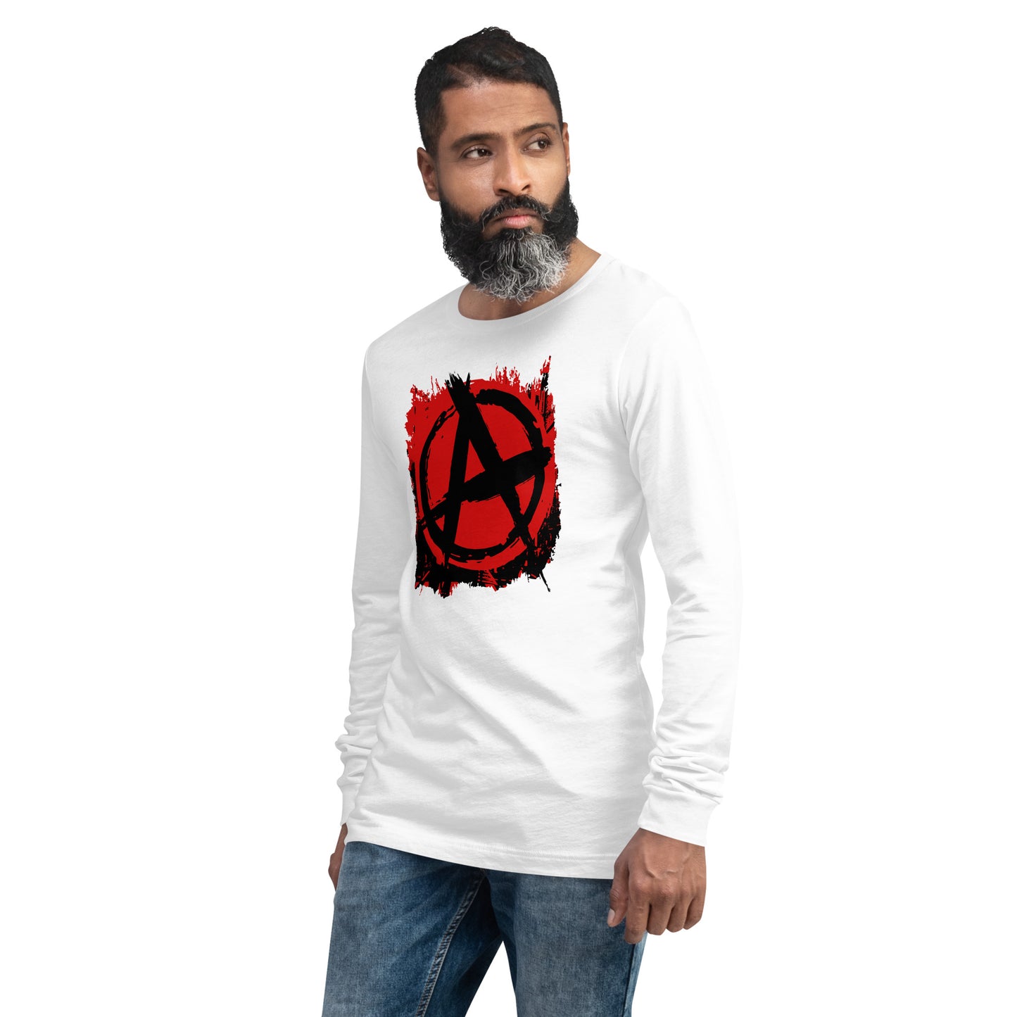 Anarchy Graffiti Unisex Long Sleeve Shirt