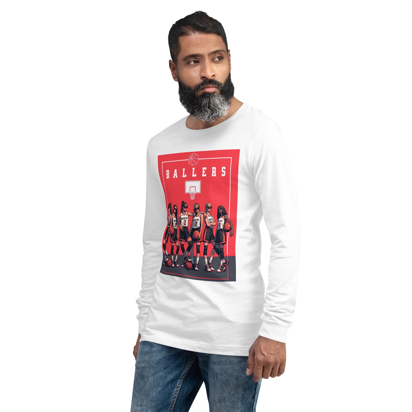 Basketball Ballers Unisex Long Sleeve Shirt