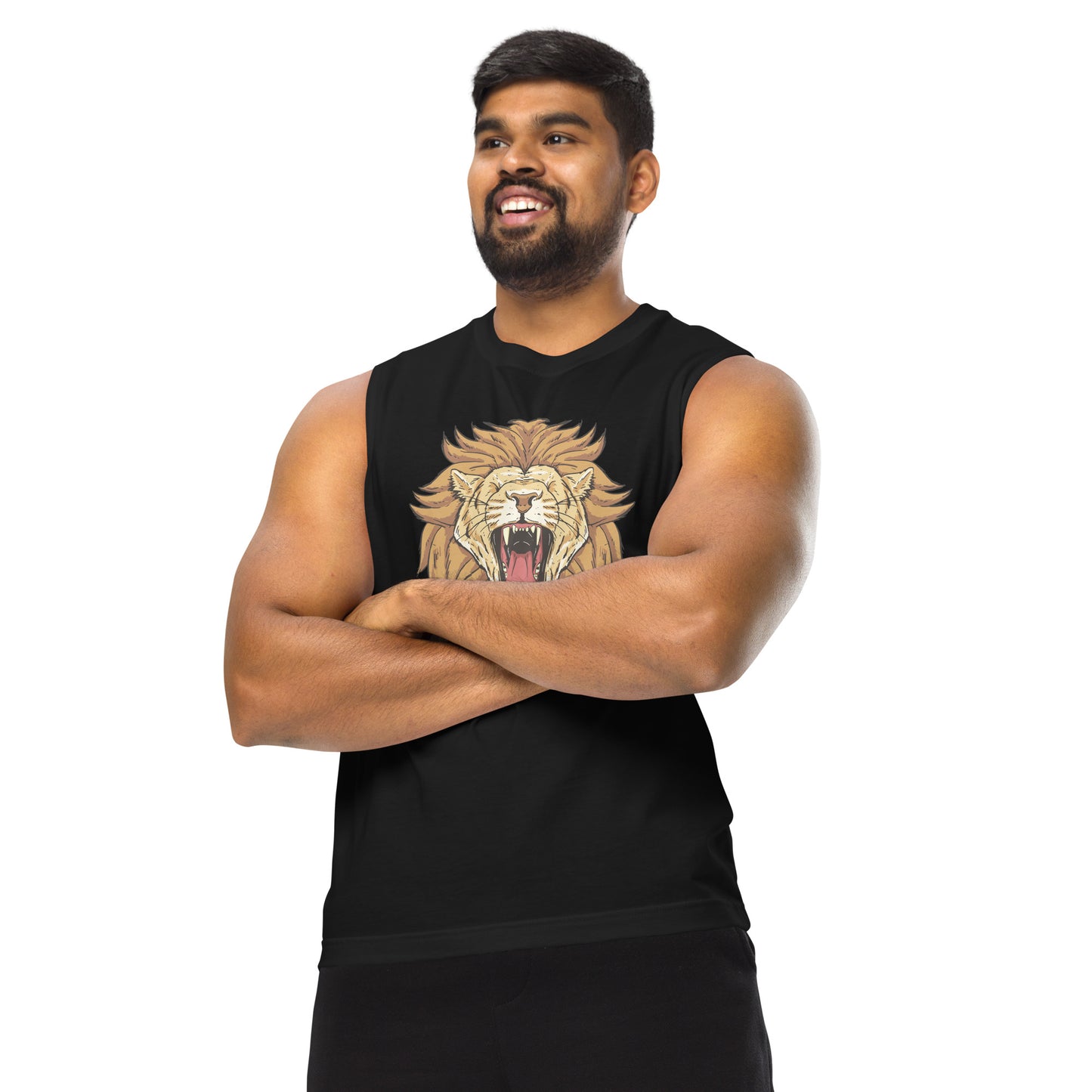 Lion Roar Unisex Muscle Shirt