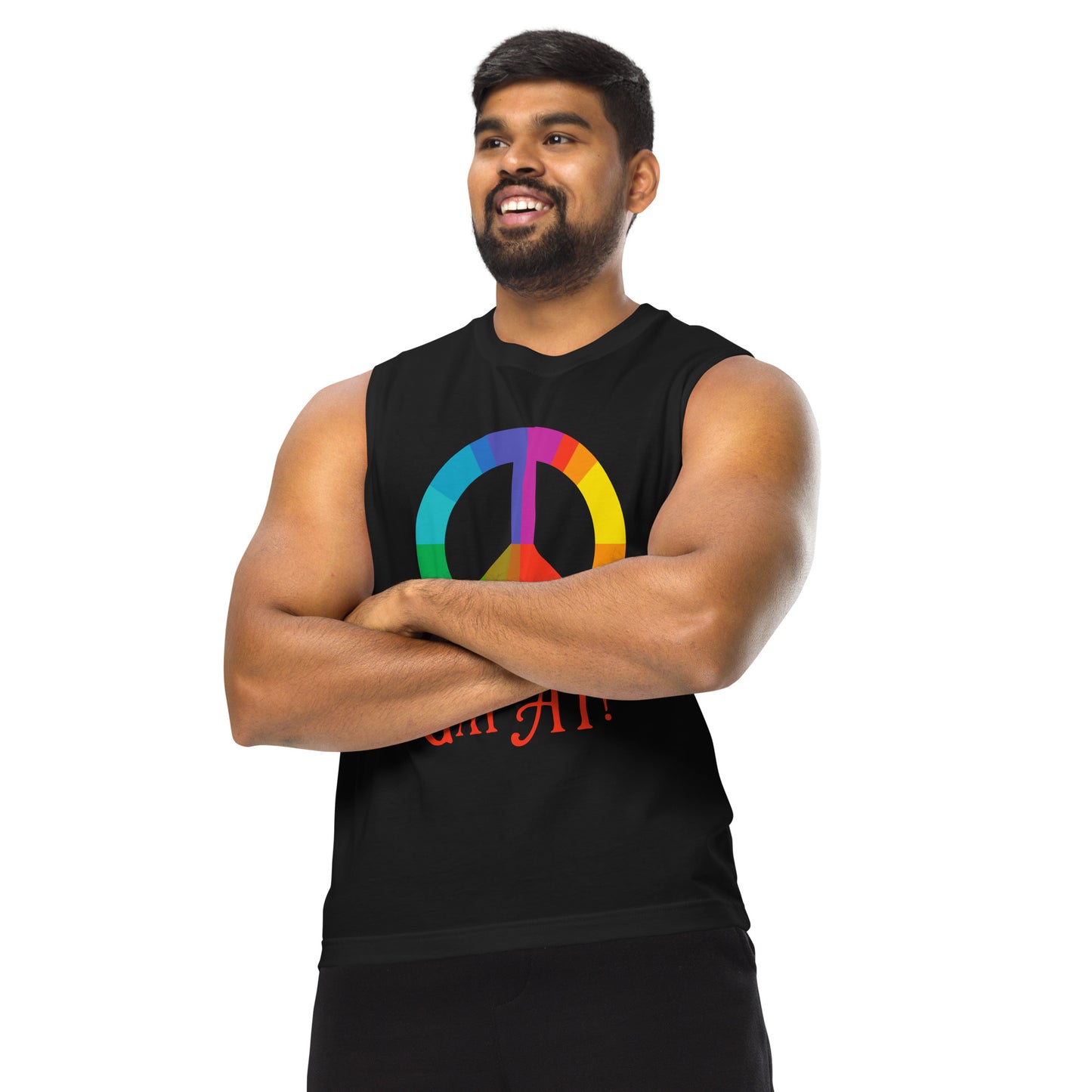 Gay AF! Unisex Muscle Shirt