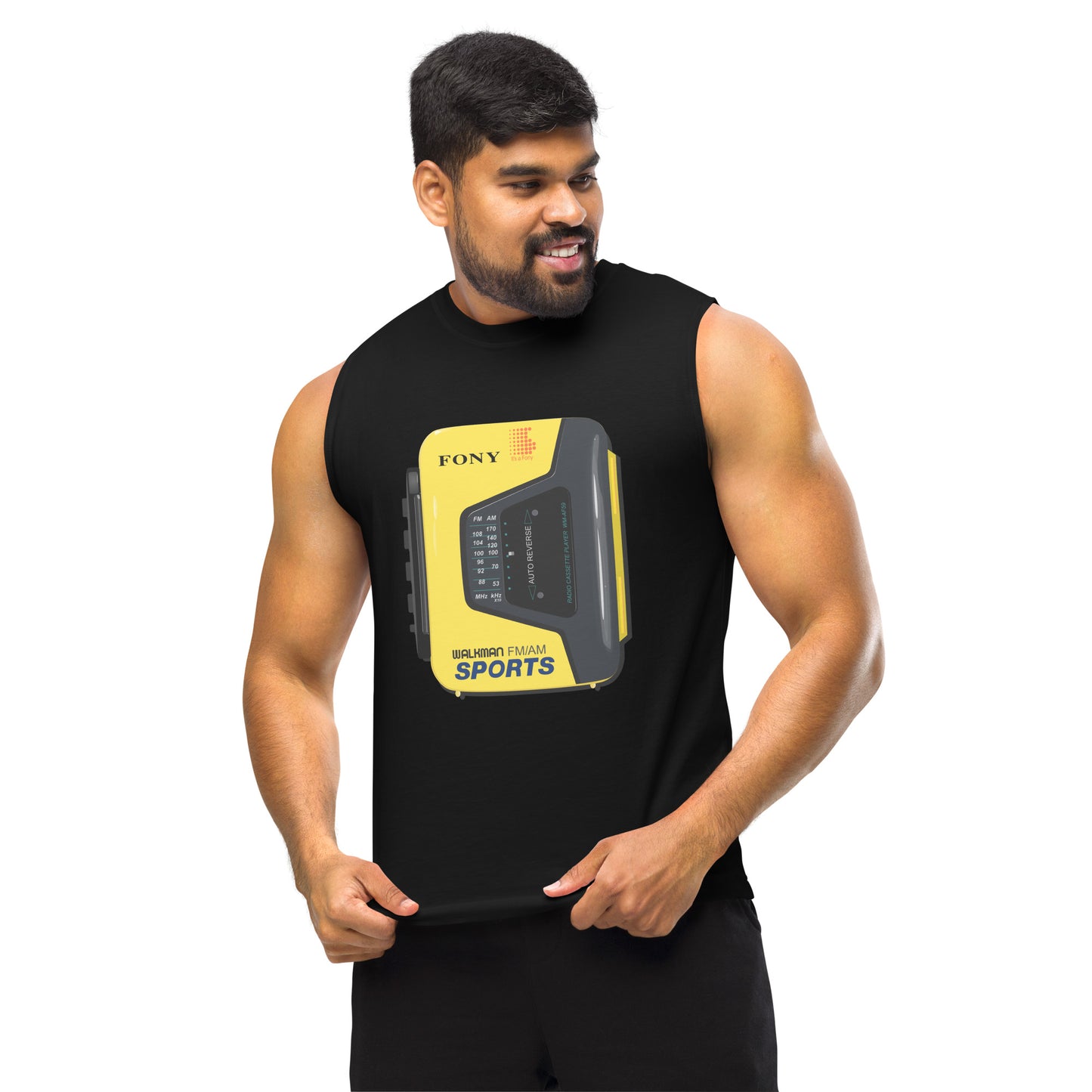 FONY Sports Walkman Unisex Muscle Shirt