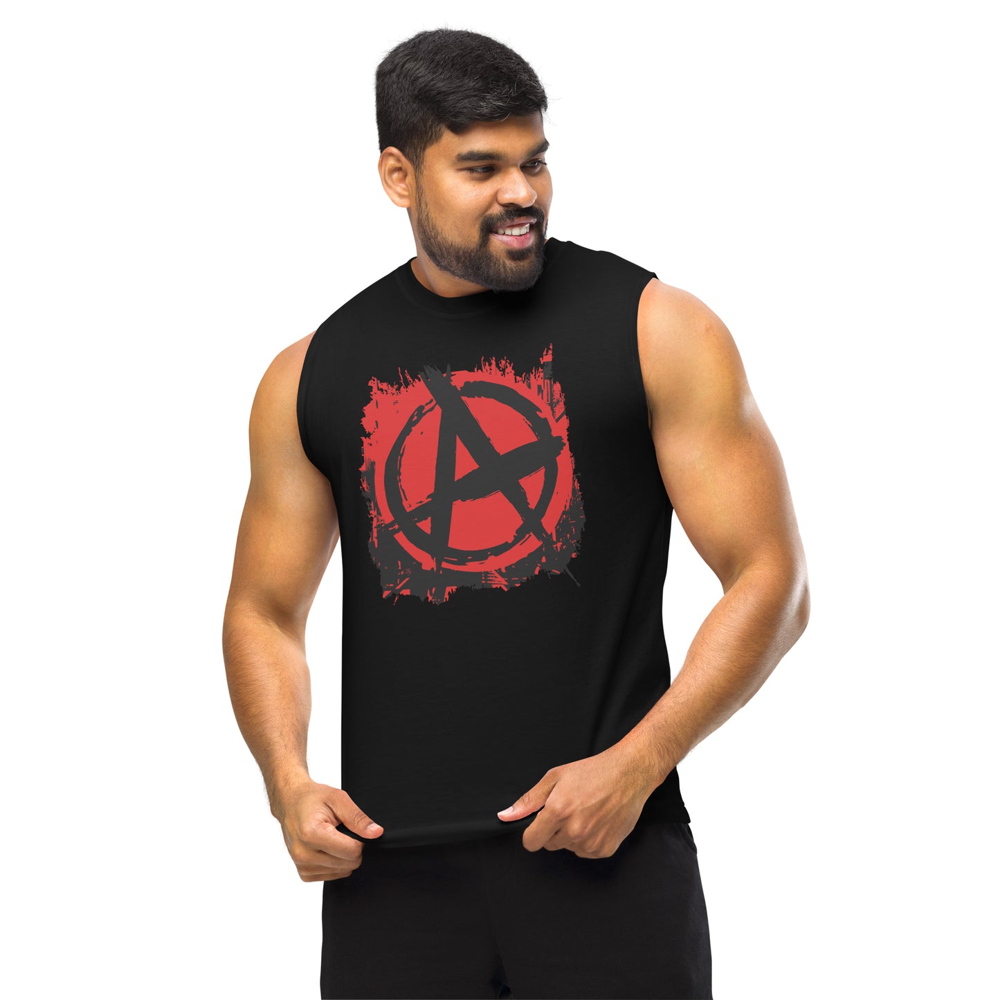 Anarchy Graffiti Unisex Muscle Shirt