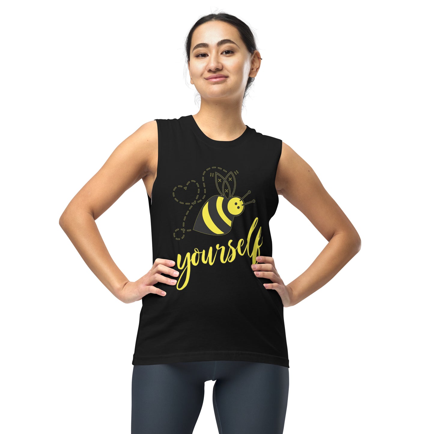 Bee Yourself Unisex Muscle Shirt