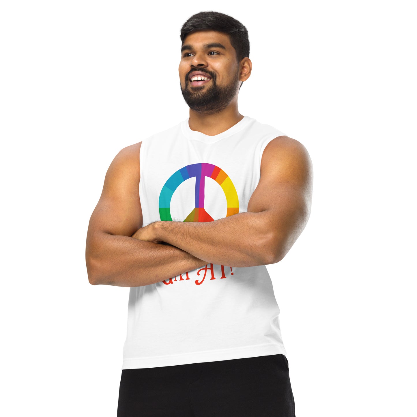 Gay AF! Unisex Muscle Shirt