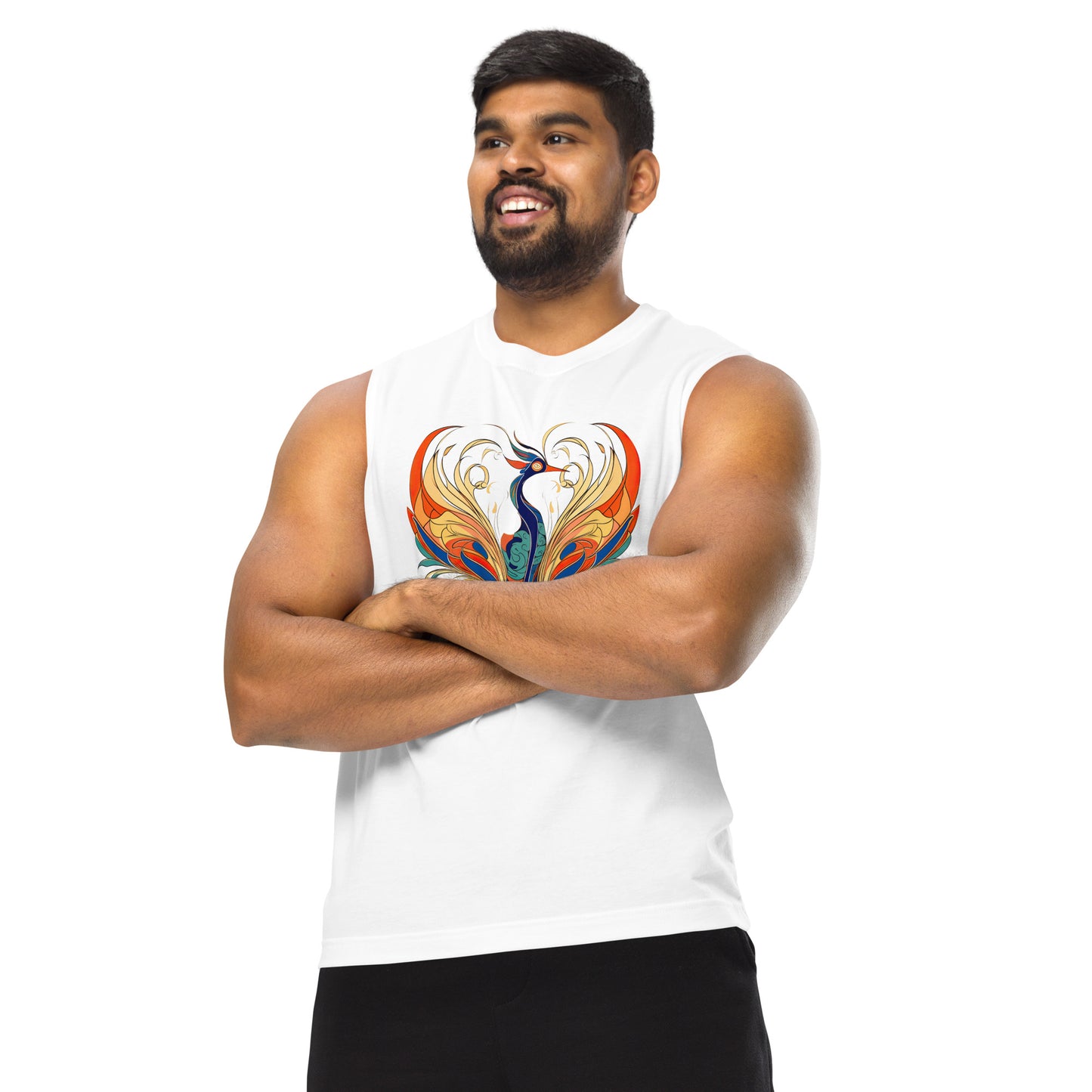 Rising Phoenix Unisex Muscle Shirt