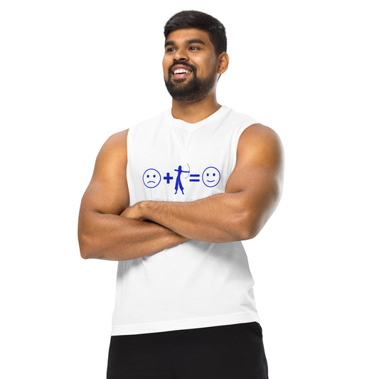 Archery Equals Happiness Unisex Muscle Shirt