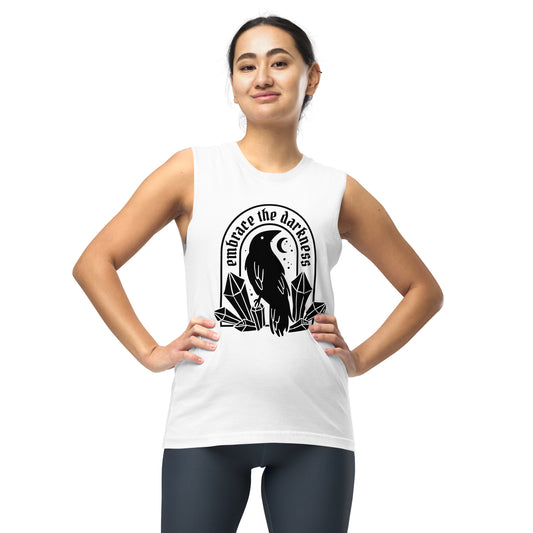 Embrace the Darkness Unisex Muscle Shirt