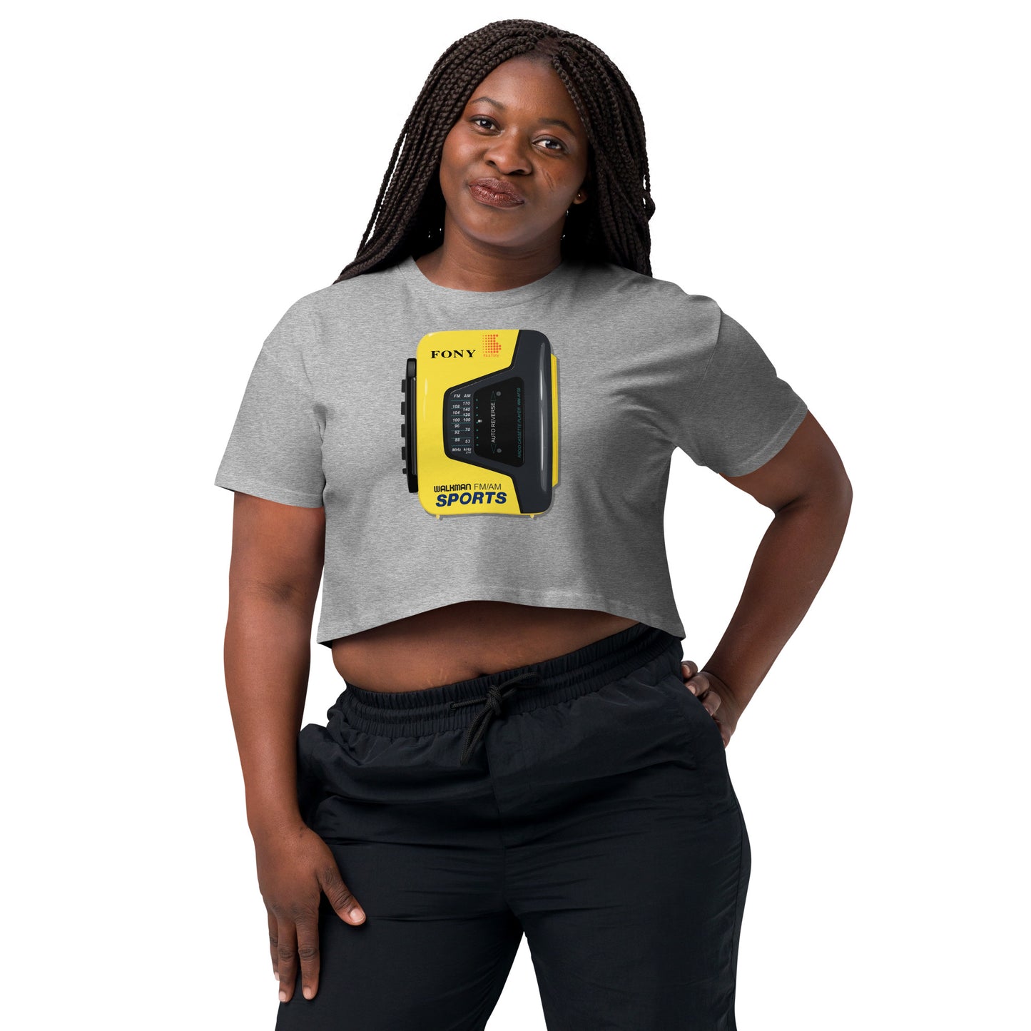 FONY Sports Walkman Women’s Crop Top