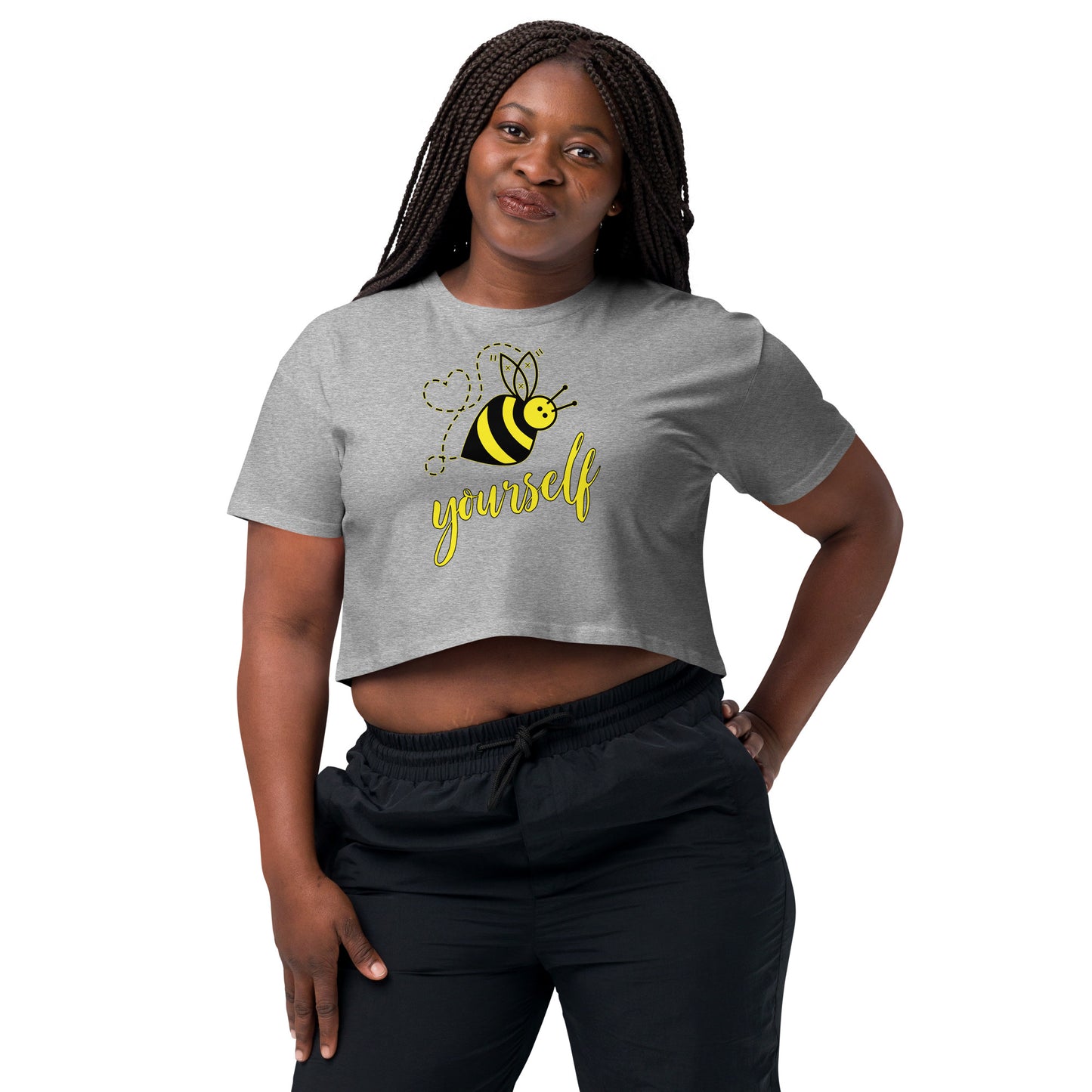 Bee Yourself Women’s Crop Top