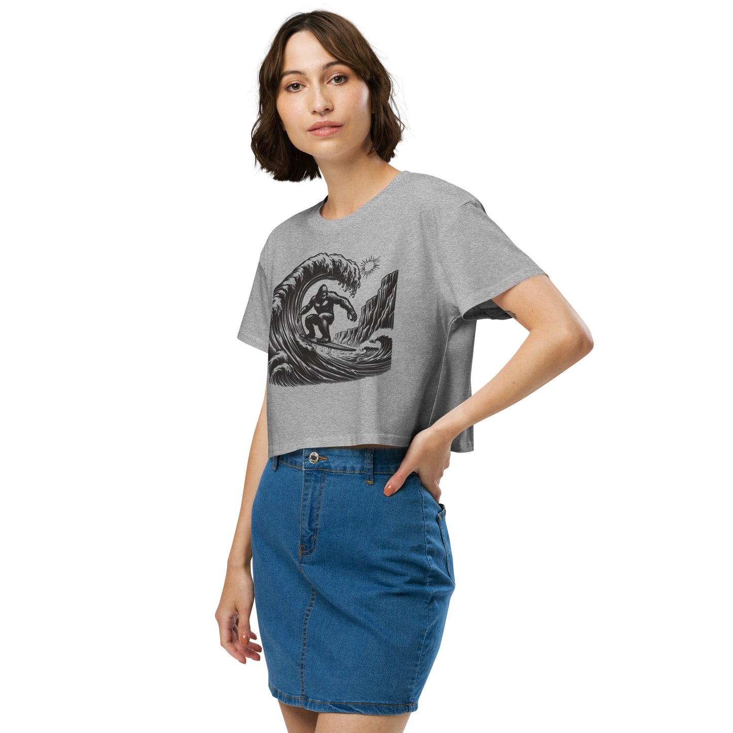 Surfing Ape Women’s Crop Top