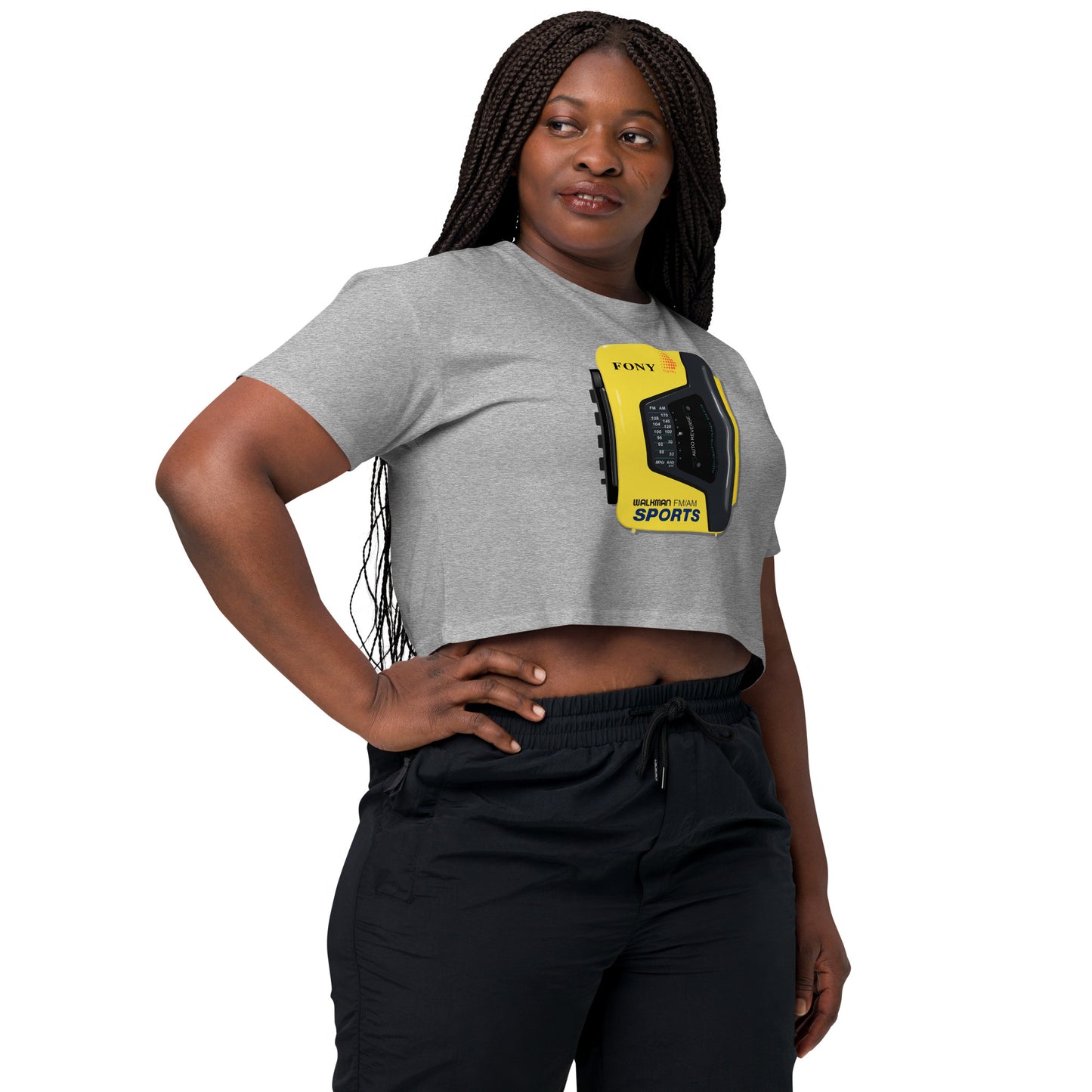 FONY Sports Walkman Women’s Crop Top