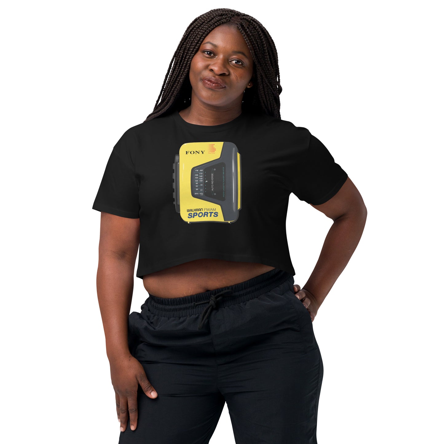 FONY Sports Walkman Women’s Crop Top