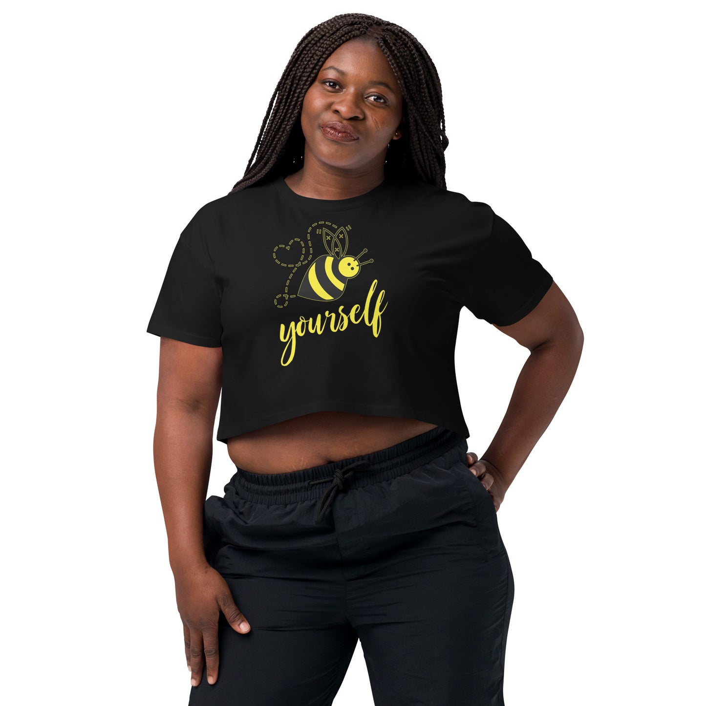 Bee Yourself Women’s Crop Top