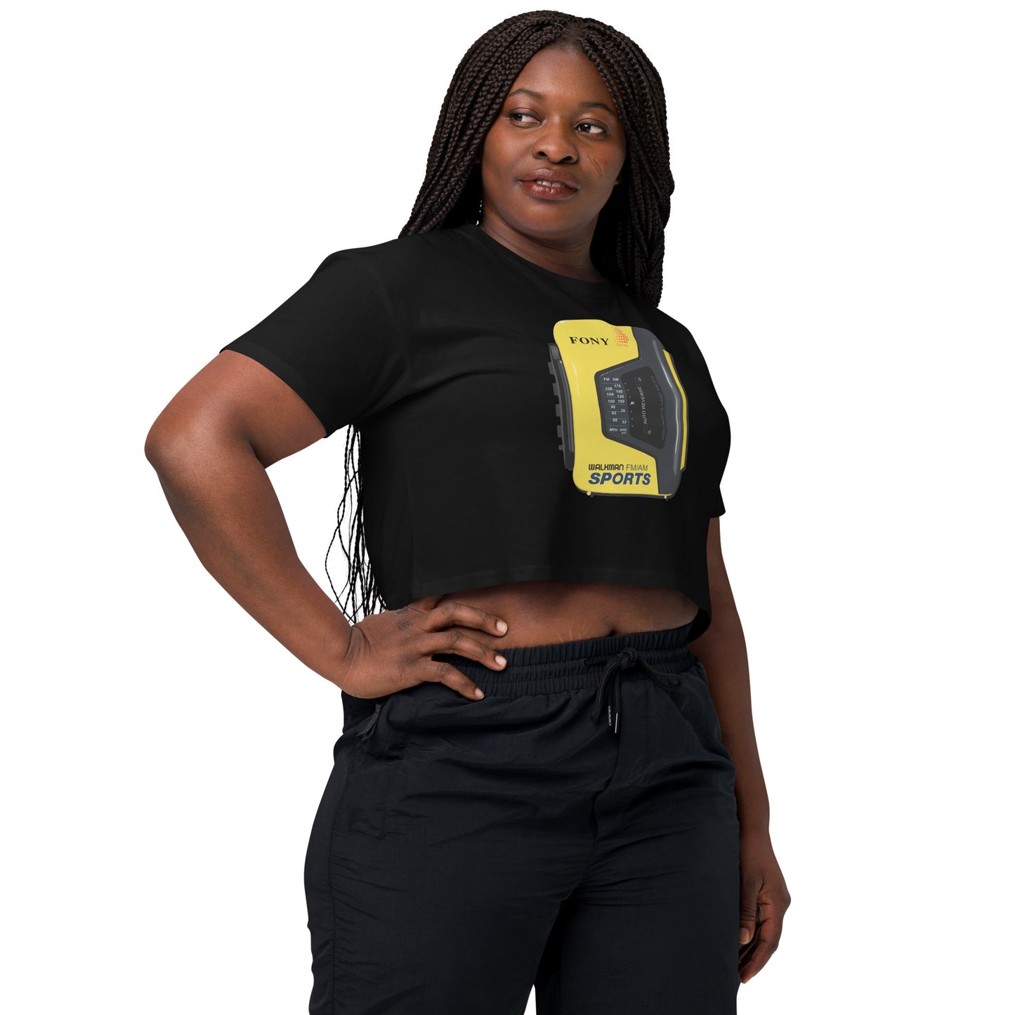 FONY Sports Walkman Women’s Crop Top