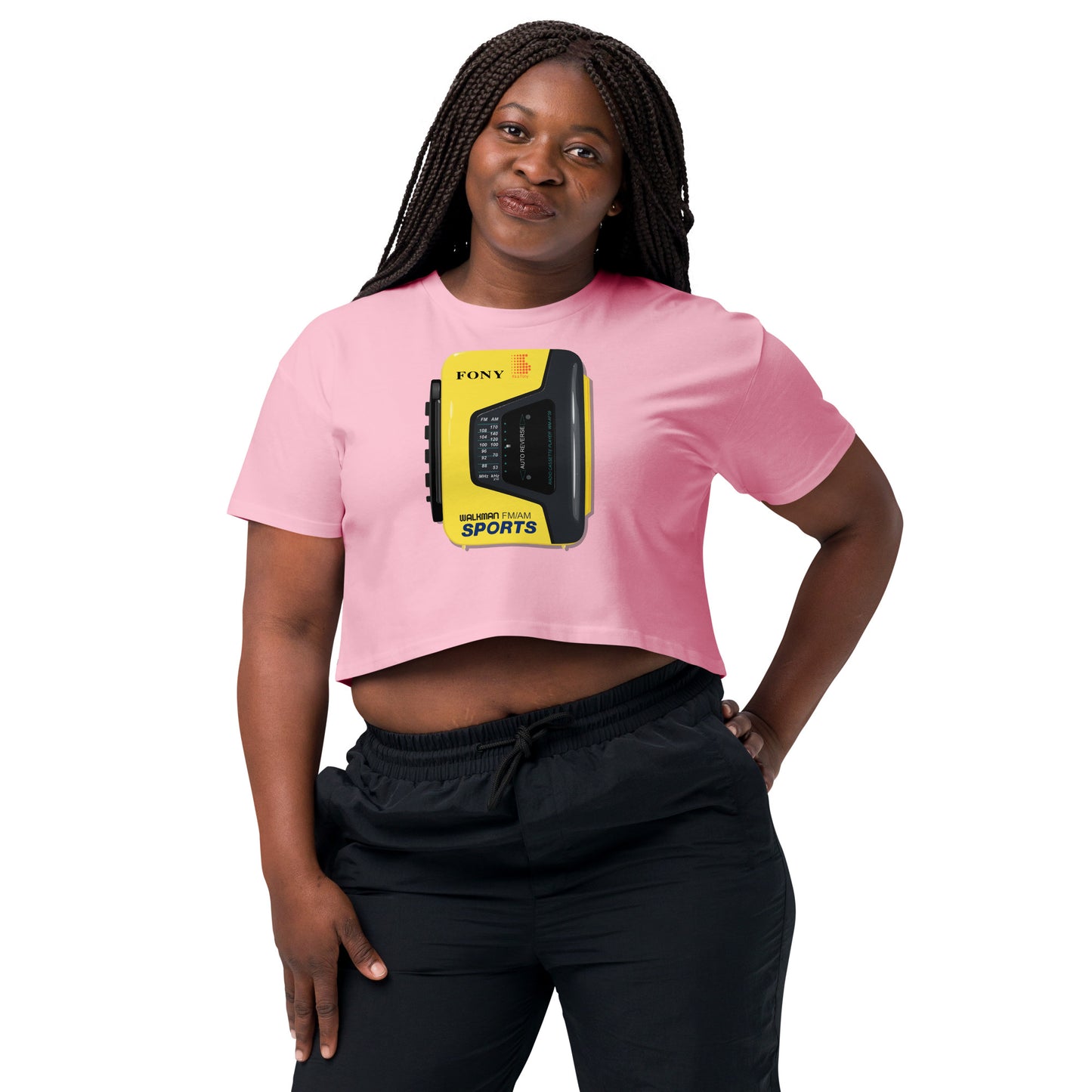 FONY Sports Walkman Women’s Crop Top