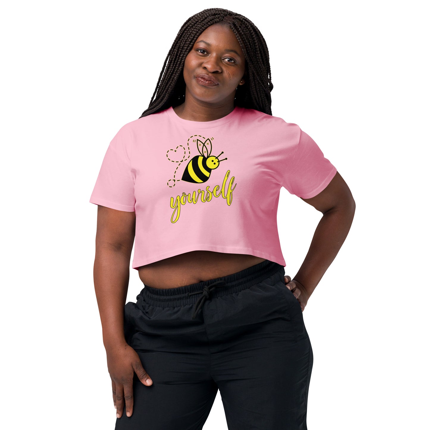 Bee Yourself Women’s Crop Top