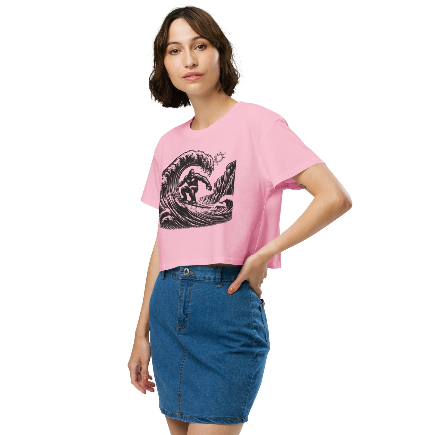 Surfing Ape Women’s Crop Top