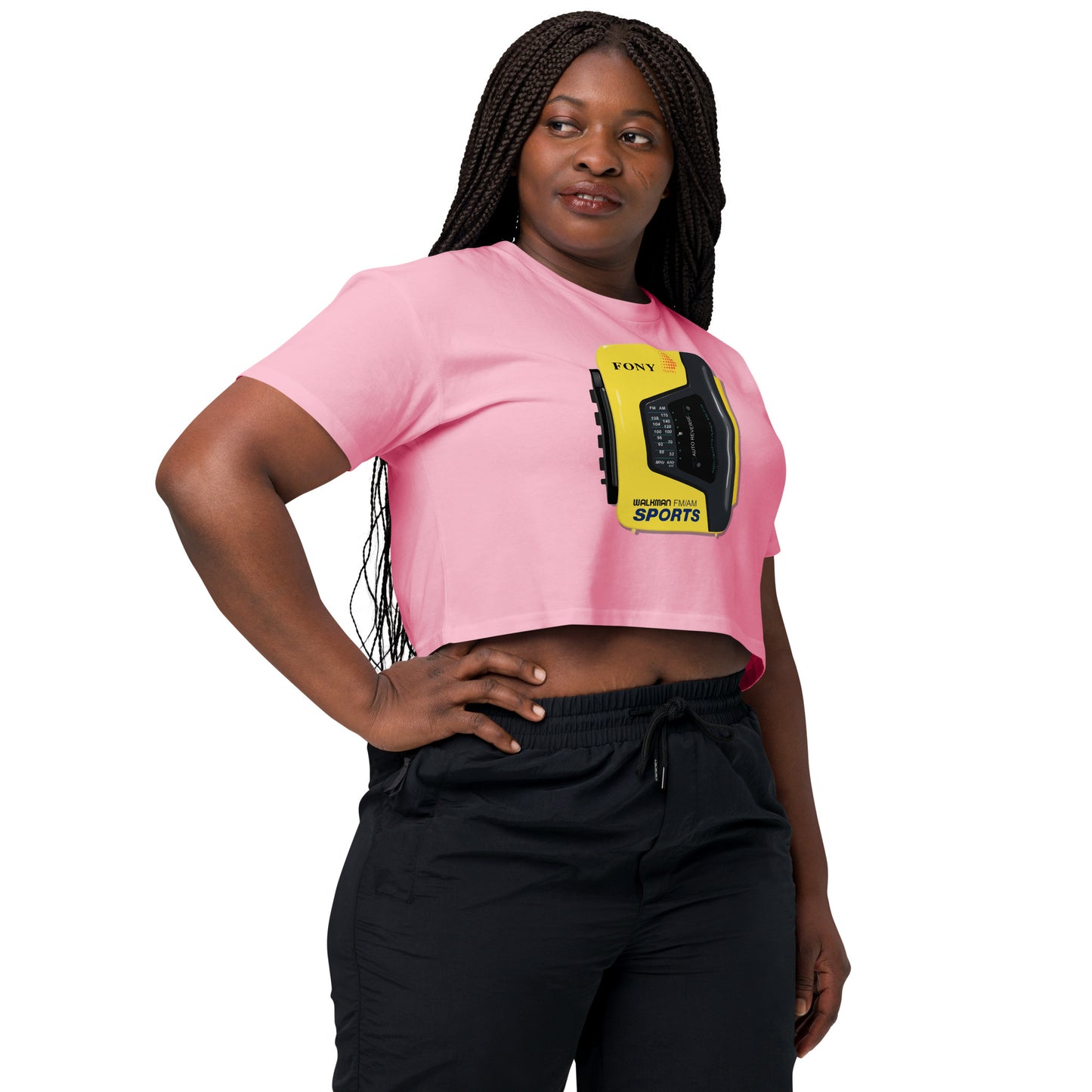 FONY Sports Walkman Women’s Crop Top