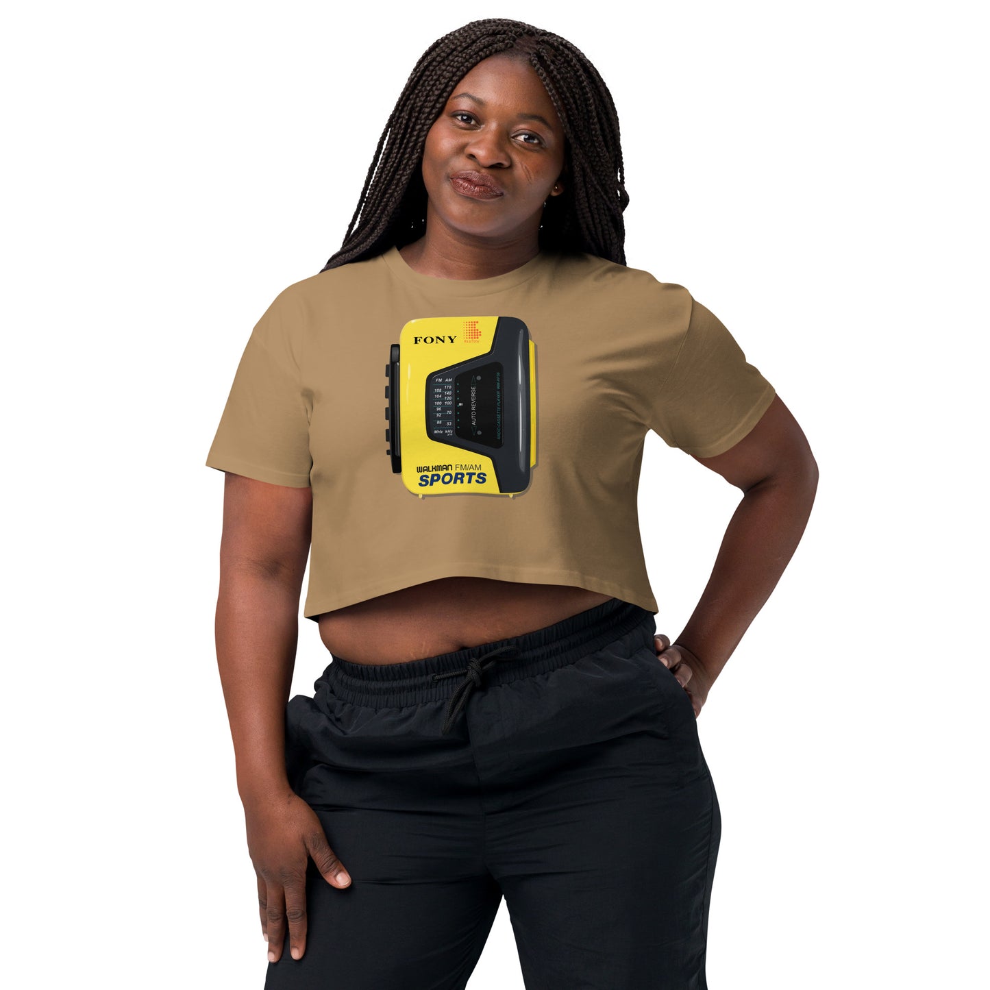 FONY Sports Walkman Women’s Crop Top