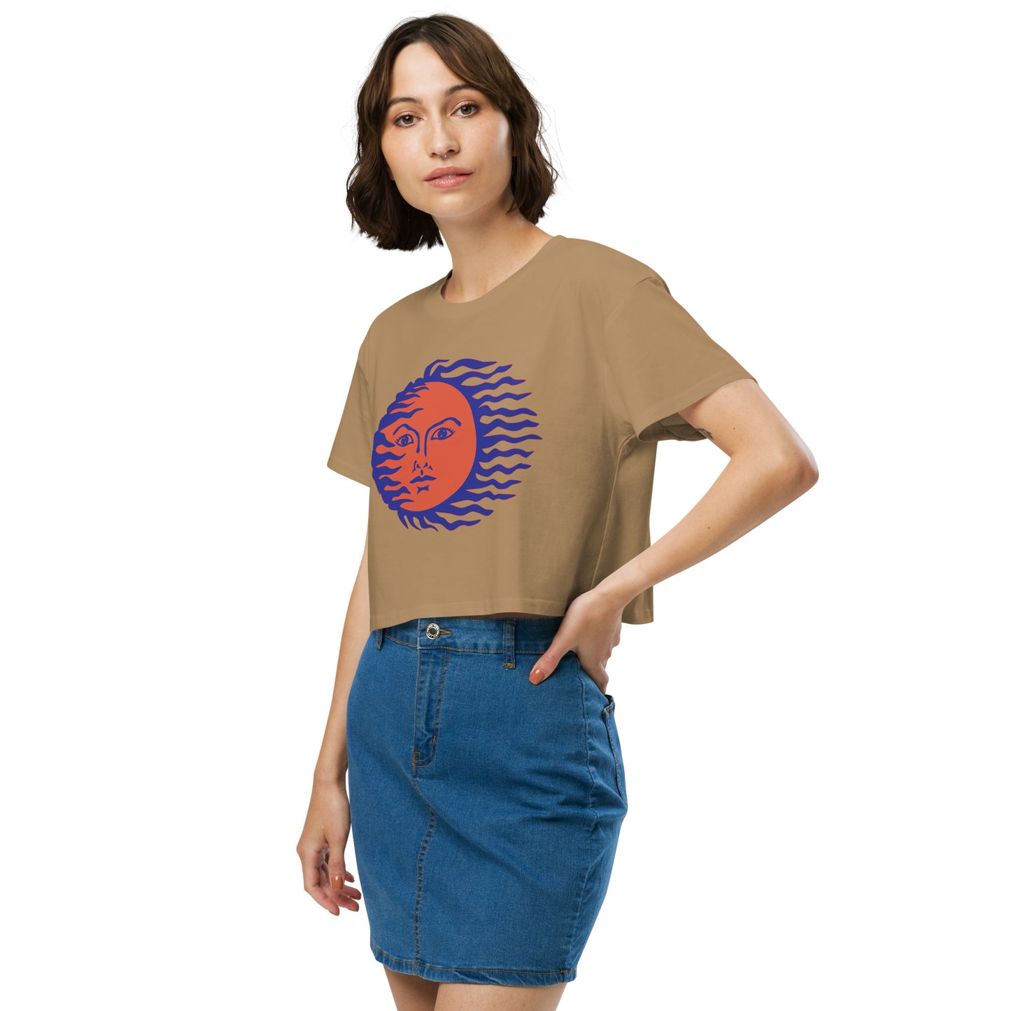 Fireball Sun Women’s Crop Top