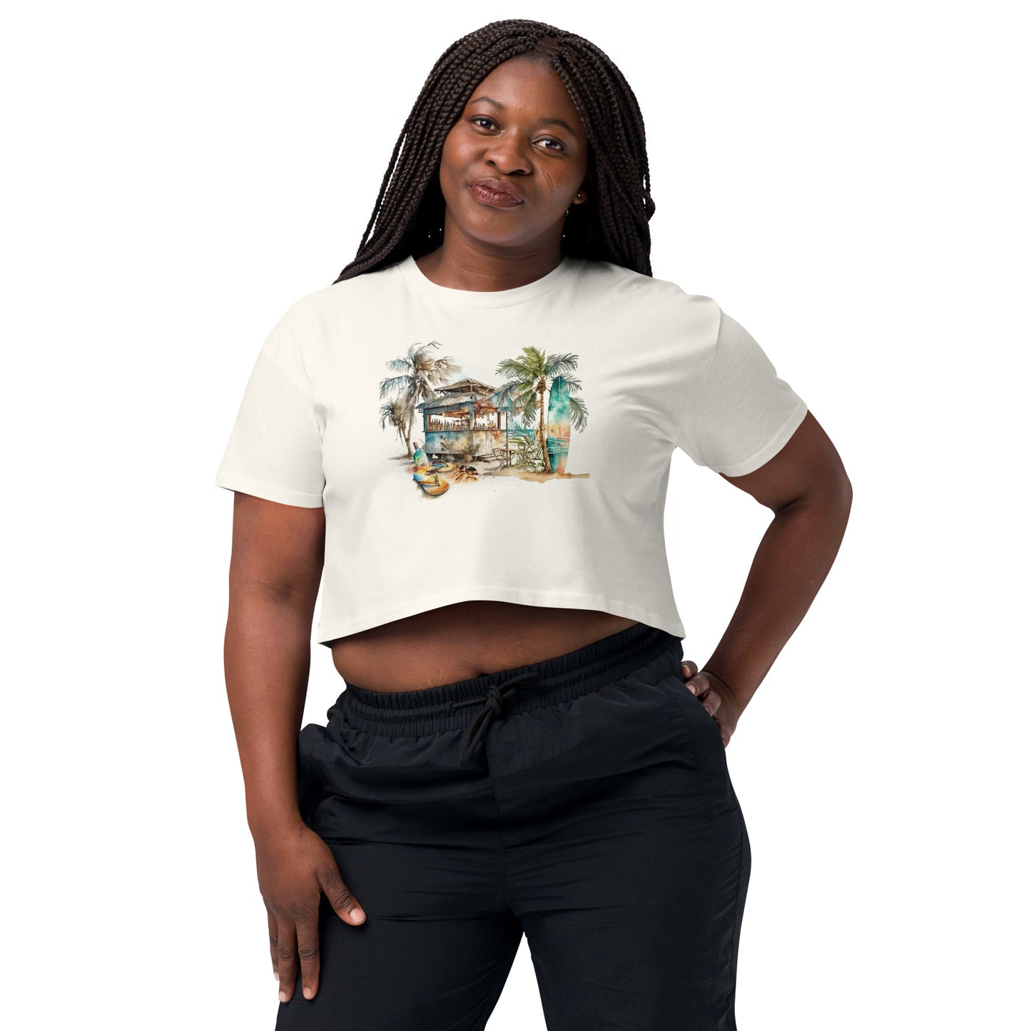 Beach Bar Women’s Crop Top