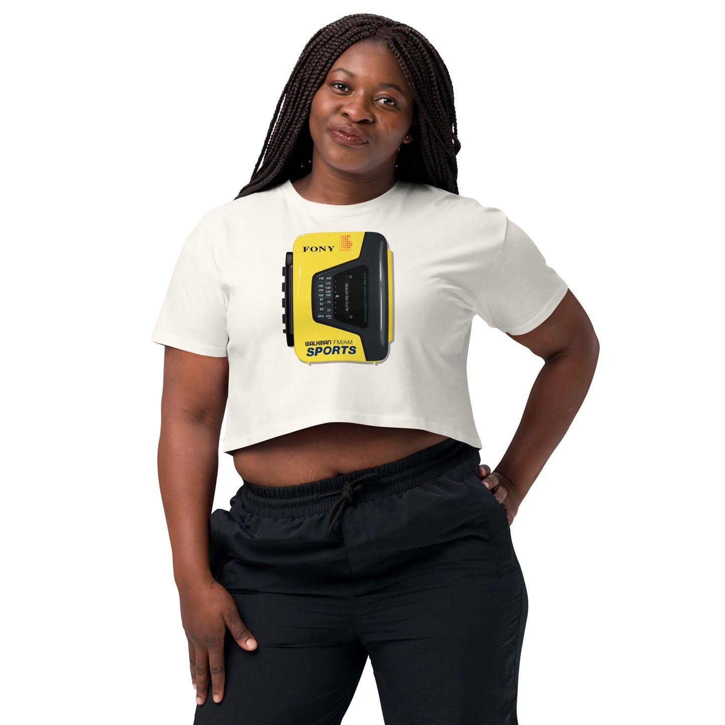 FONY Sports Walkman Women’s Crop Top