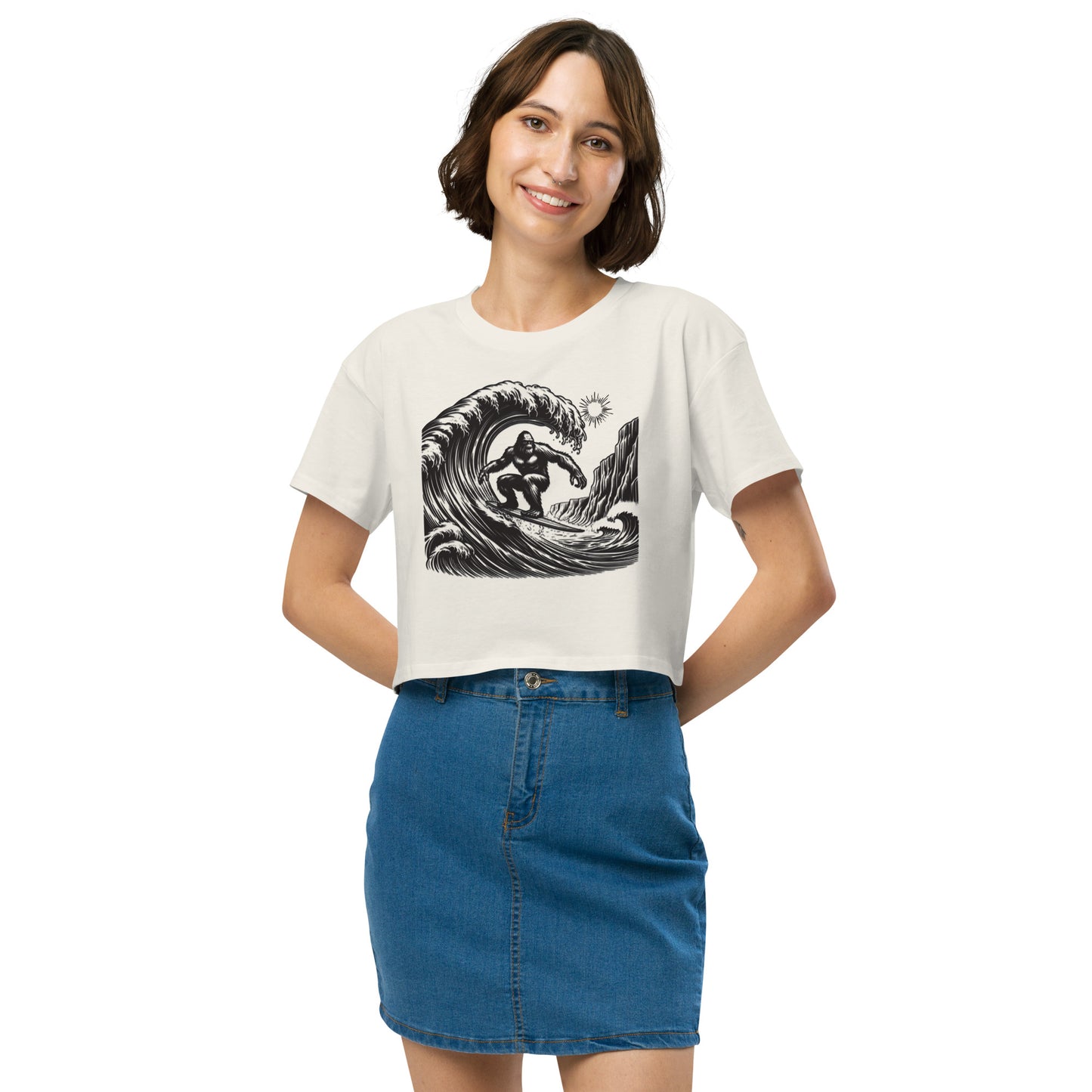 Surfing Ape Women’s Crop Top