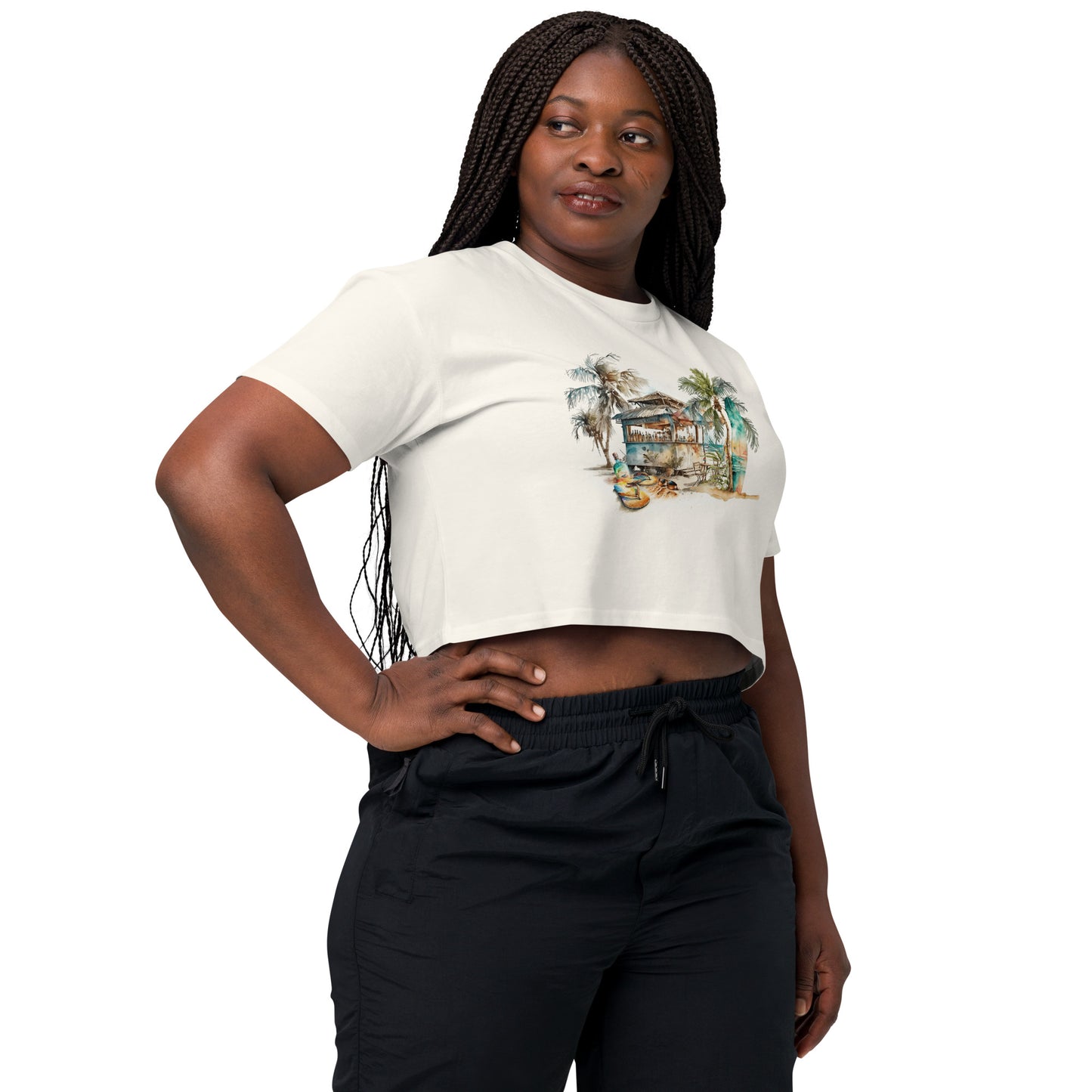 Beach Bar Women’s Crop Top