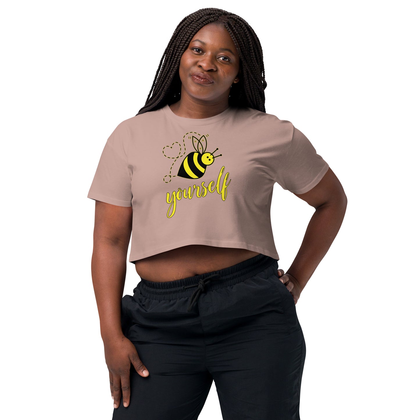 Bee Yourself Women’s Crop Top