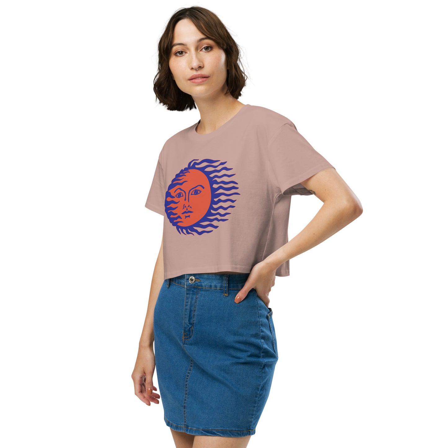 Fireball Sun Women’s Crop Top