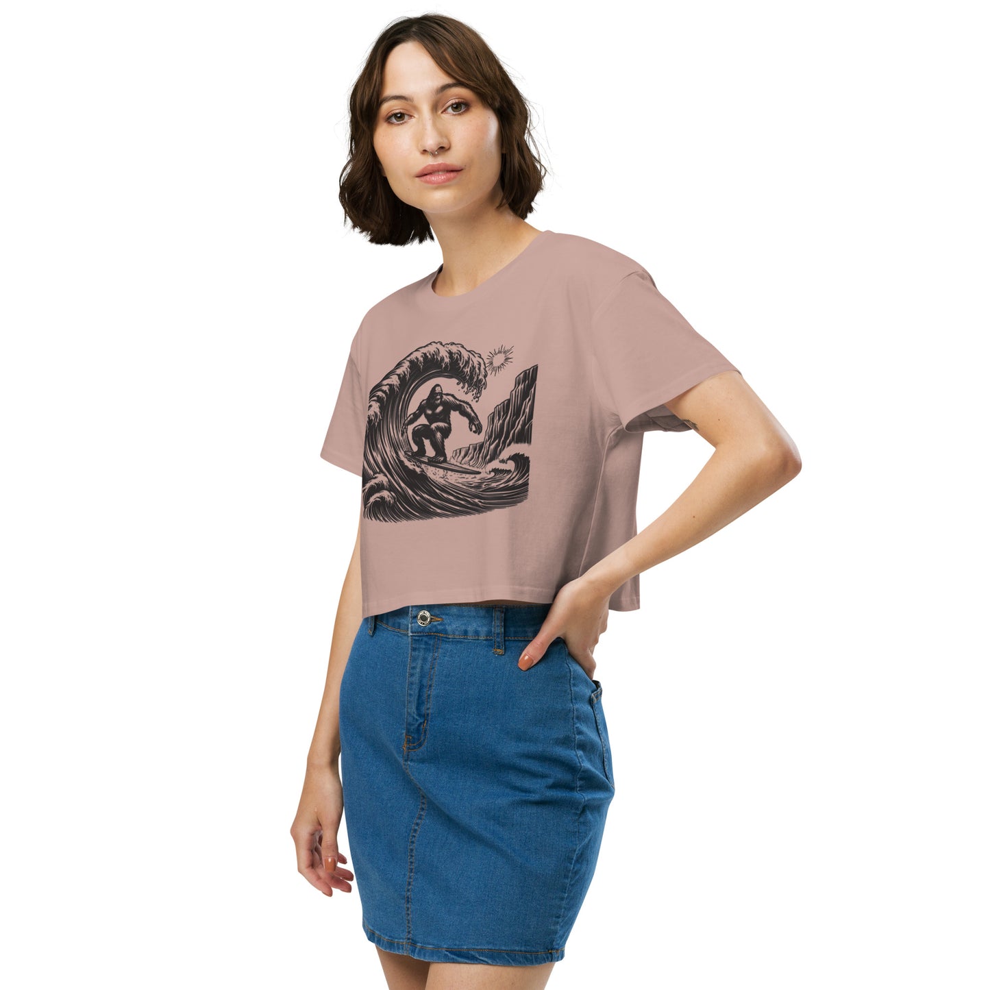 Surfing Ape Women’s Crop Top