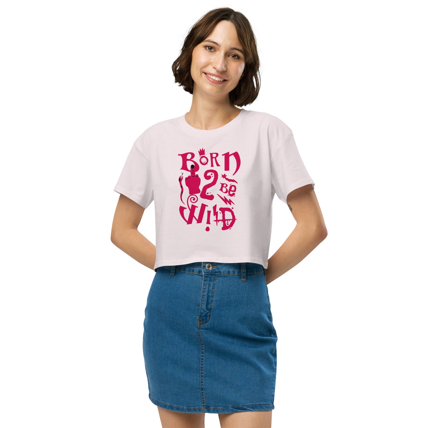 Born to Be Wild Women’s Crop Top