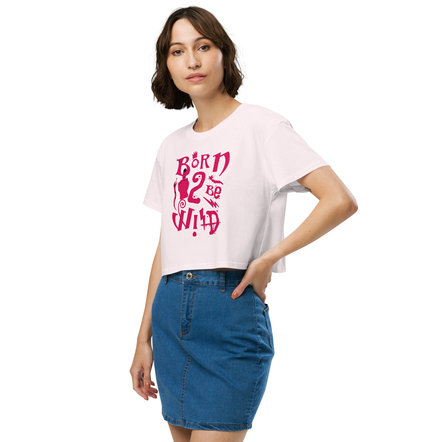 Born to Be Wild Women’s Crop Top