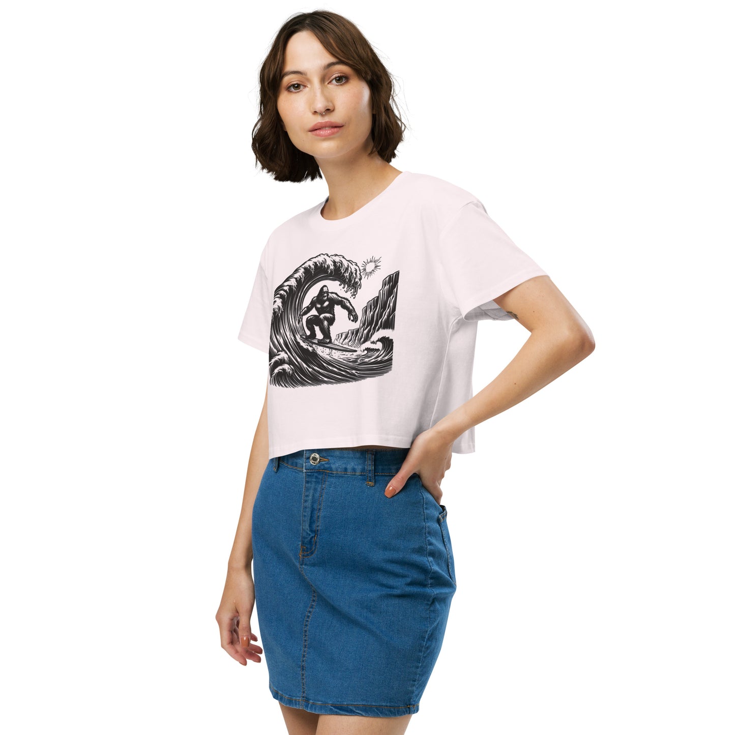 Surfing Ape Women’s Crop Top