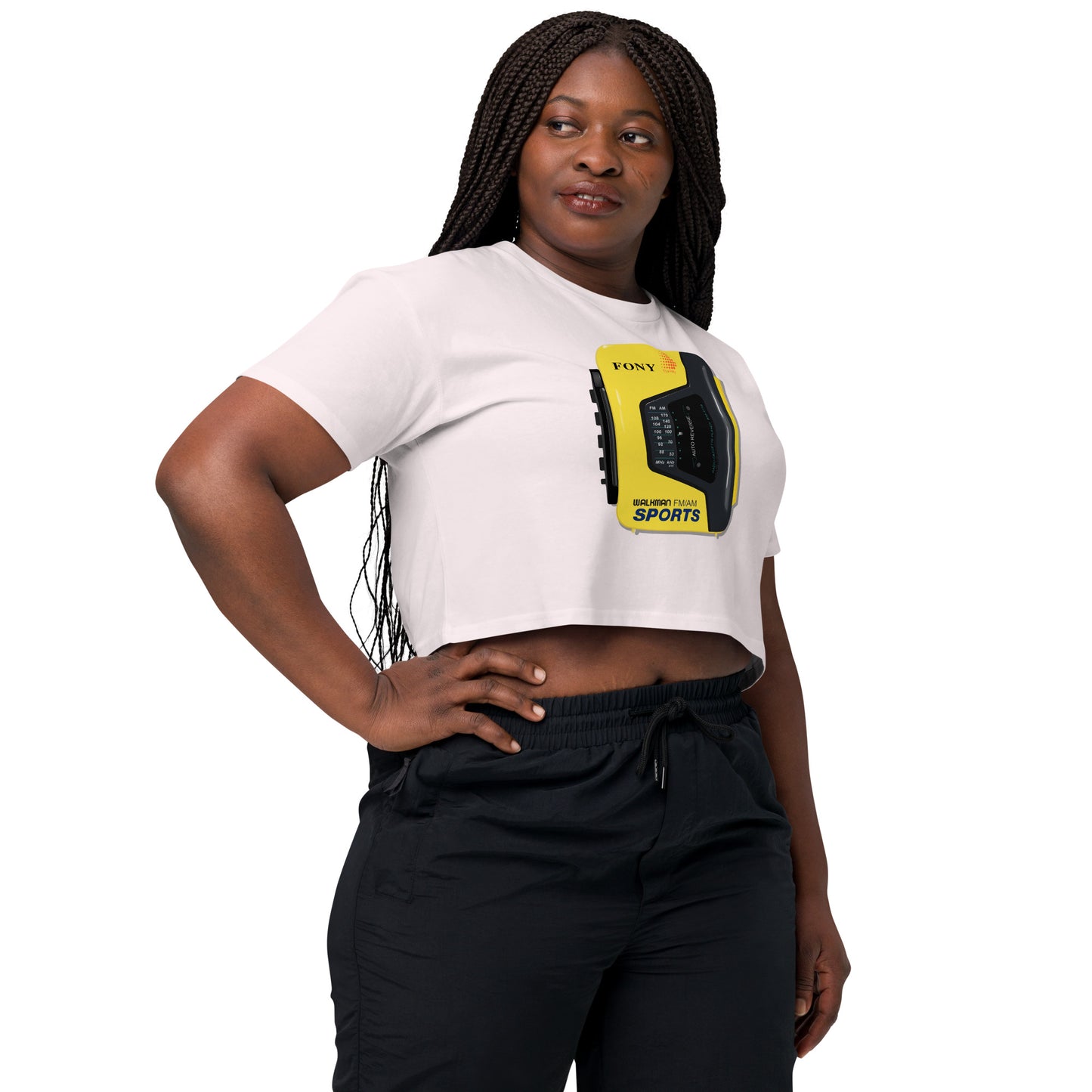 FONY Sports Walkman Women’s Crop Top