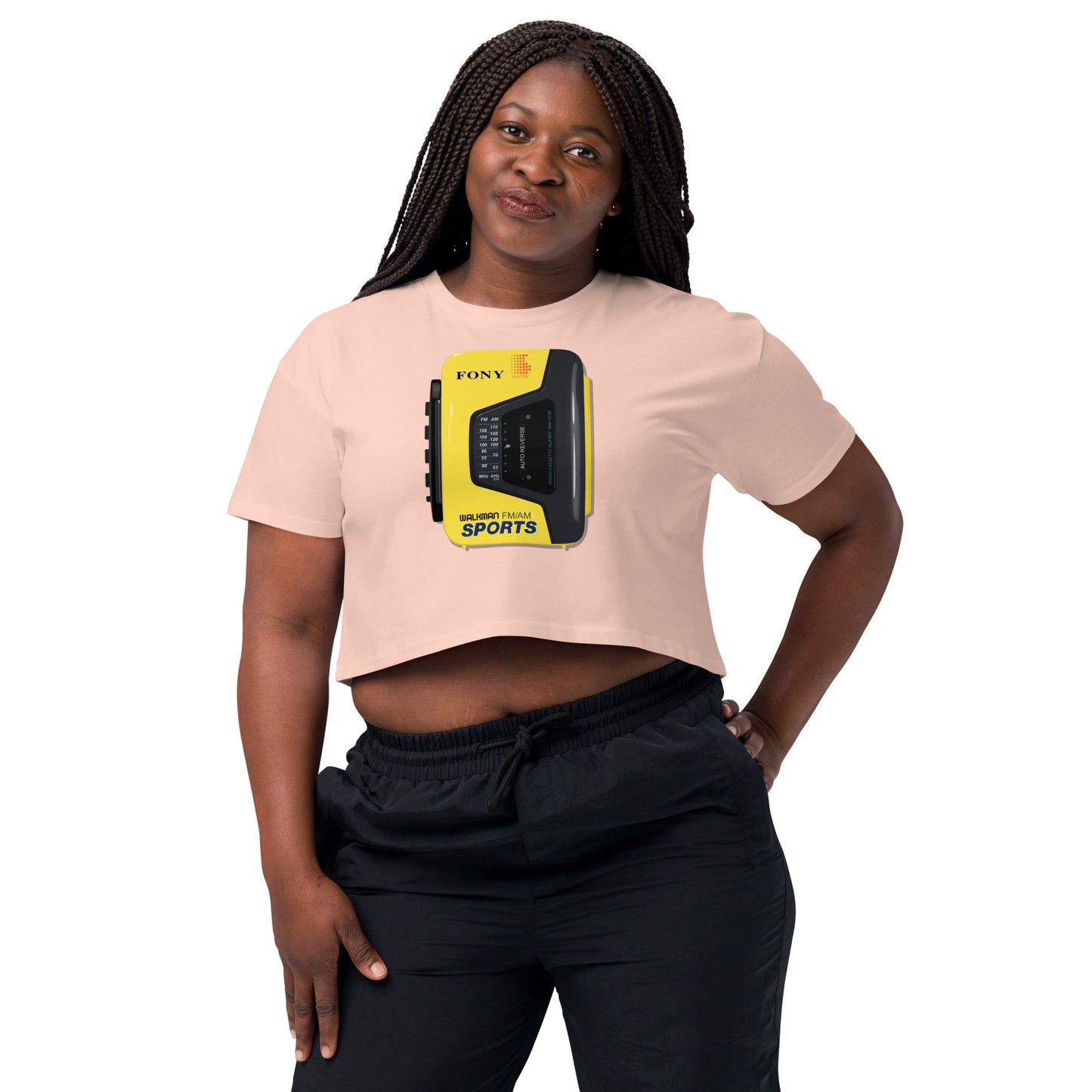 FONY Sports Walkman Women’s Crop Top