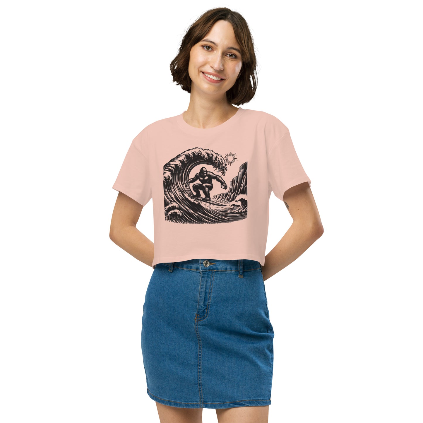 Surfing Ape Women’s Crop Top