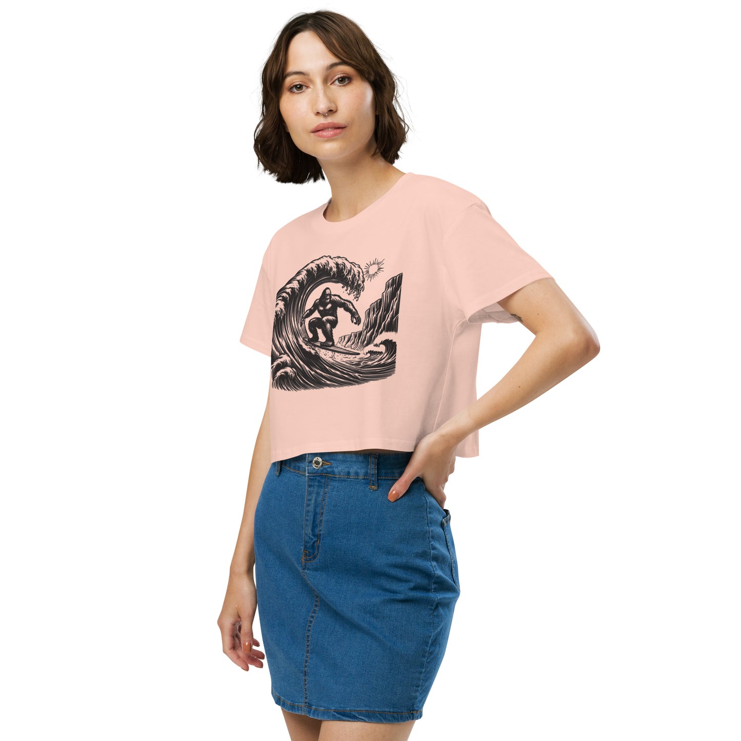 Surfing Ape Women’s Crop Top