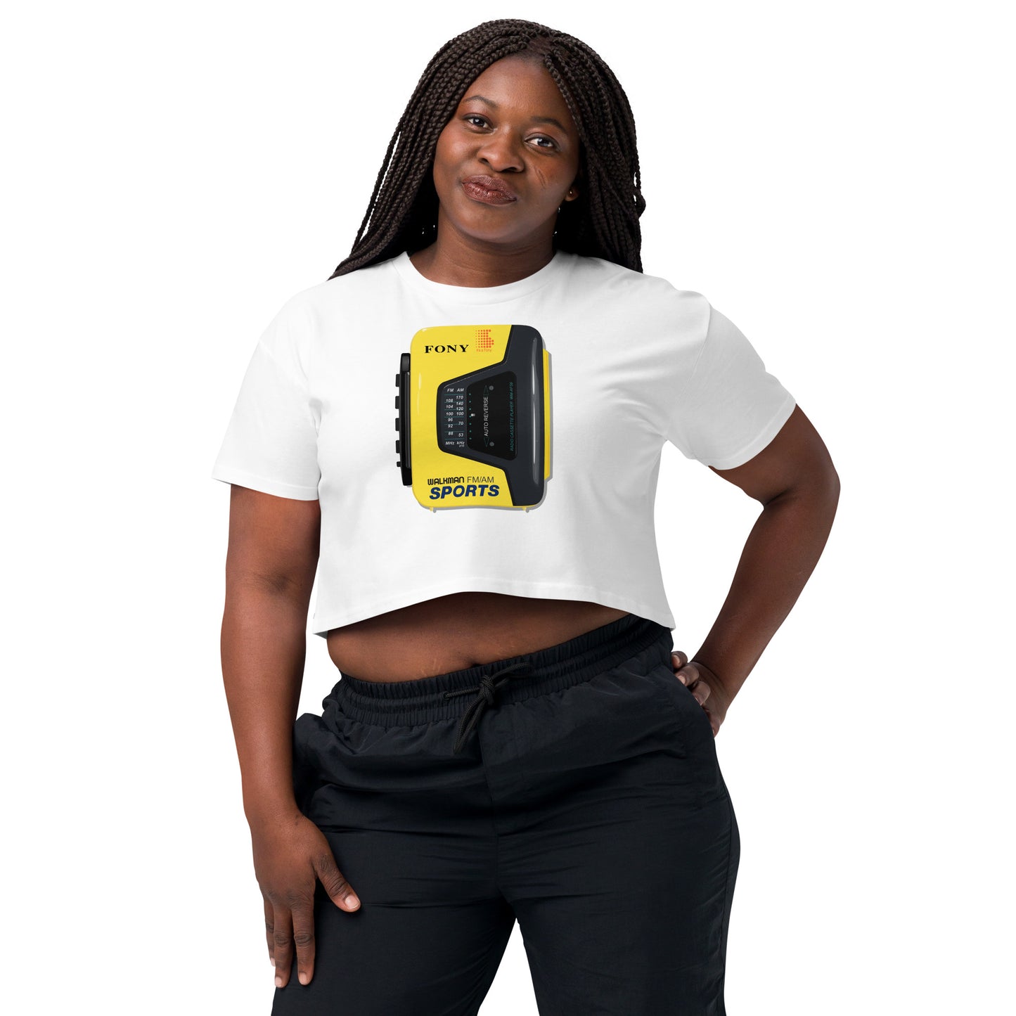 FONY Sports Walkman Women’s Crop Top