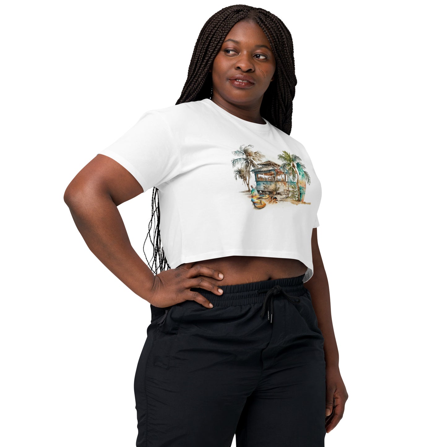 Beach Bar Women’s Crop Top