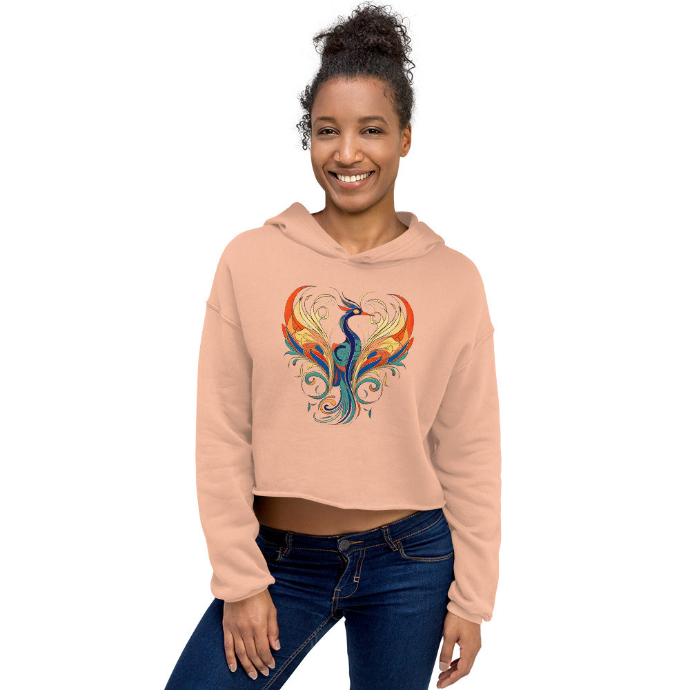 Rising Phoenix Women's Crop Hoodie